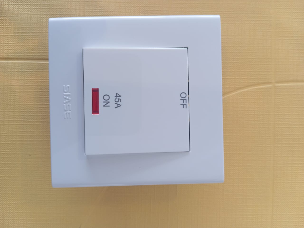 SIASE 45A COOKER SWITCH